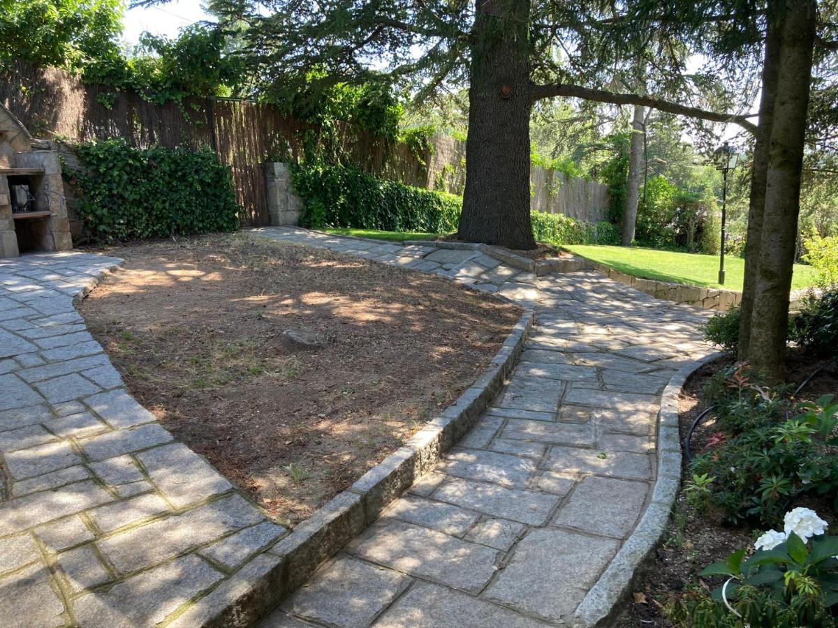 Los Cedros, Gran Chalet Con Piscina Y Apartamento En نافاثيرّاذا المظهر الخارجي الصورة